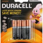 Duracell AA Batterijen Pack – 4 St