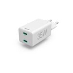 Hama Snellader – 2X Usb-C PD/Qualcomm – 35W – Wit