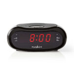 Nedis Digitale Wekkerradio – LED Display, FM, 20 Voorkeuzezenders