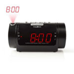 Nedis Digitale Wekkerradio – 0,9″ LED Display, FM, Dubbel Alarm