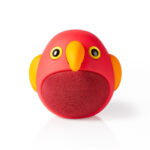 Nedis Animaticks Bluetooth Speaker – 3 Uur Speeltijd, Perry Parrot, Rood