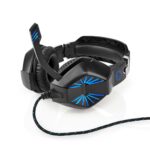 Nedis Gaming Headset – Over-Ear – Opvouwbare Microfoon