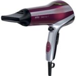 Braun Hd770 Satin Hair 7 Colour Föhn 2200W – Rood/Zilver