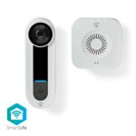 Nedis Wi-Fi Smartlife Videodeurbel: HD Beeld, Bewegingssensor, Cloud Opslag