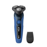 Philips Wet & Dry Elektrisch Scheerapparaat – Zwart/Blauw