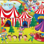 Kangaro K-0014D109 Bureauonderlegger Pp 38X58Cm Dessin Circus