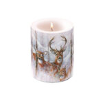 Ambiente Wilderness Stag Stompkaars – 75 Branduren – 10×12 Cm