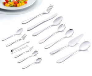 Complete 70-Delige Bestekset - Ideaal voor Grote Gezelschappen