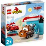 Lego Duplo Disney Cars Bliksem Mcqueen + Takel Wasstraat