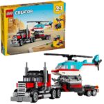 Lego Creator 3In1 Flatbed Truck With Helicopter