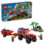 Lego City 60412 Brandweerauto Met Reddingsboot