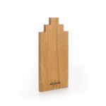 Wooden Amsterdam Serveerplank Grachtenpand – Eiken – XS – 30cm x 14cm x 1,8cm