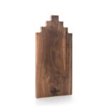 Wooden Amsterdam Serveerplank Grachtenpand – Walnoot – S – 40cm x 19cm x 2,2cm