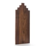 Wooden Amsterdam Serveerplank Grachtenpand – Walnoot – M – 50cm x 19cm x 2,2cm