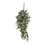 Tradescantia Kunst Hangplant – L15 x B30 x H80 cm – Groen