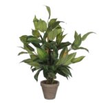 Hosta Kunstplant in Bloempot Stan – H65 x Ø40 cm – Groen