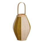 Roger Lantaarn – H45 x Ø32 cm – Jute – Beige, Bruin