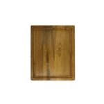 Snijplank Naturel met groef – 35x25x3 – Naturel – Oud Teakhout