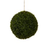 Buxus Bol Kunstplant voor Buiten Hangend – Ø38 cm – Groen