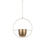 Dexter Bloempot Hangend – L34 x B14 x H65 cm – Goud