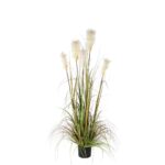 Pluimgras Foxtail Kunstplant – H150 x Ø70 cm – Groen