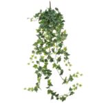 Hedera Kunst Hangplant – H129 cm – Groen Bont