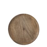 Duko Bord – Ø30 cm – 100% FSC Mangohout – Bruin