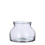 Vienne Schaal – H15 x Ø27 cm – Gerecycled Glas – Transparant