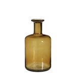 Regal Fles Vaas – H30 x Ø16 cm – Glas – Geel