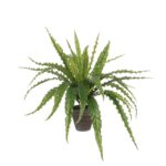 Asplenium Kunstplant in Bloempot Stan – H54 x Ø66 cm – Groen