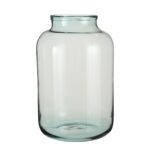 Vienne Vaas – H52 x Ø29 cm – Gerecycled Glas – Transparant