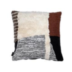 Cushion – 45×45 – Natural/Grey/brown – Cotton