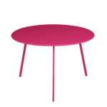 Seatle Bijzettafel voor Buiten – H38 x Ø58 cm – Metaal – Fuchsia