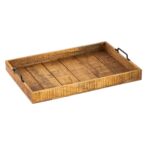 Houten dienblad van massief mangohout – XXL – 57x39cm