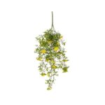 Margriet Kunst Hangplant – H60 cm – Geel