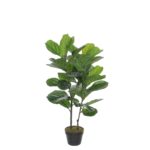 Ficus Lyrata Kunstplant – H100 x Ø60 cm – Groen