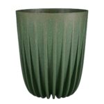 Lungo Bloempot – H46 x Ø39 cm – Polypropyleen – FSC Mix – Groen