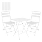 Evita Bistroset – Set van 3 – Metaal – Wit