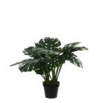 Monstera Kunstplant – H60 x Ø80 cm – Groen