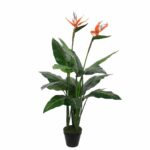 Strelitzia Kunstplant – H110 x Ø60 cm – Groen