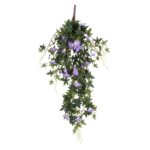 Petunia Kunst Hangplant – H80 x Ø20 cm – Lichtpaars