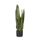 Sanseveria Kunstplant in Bloempot – H80 x Ø15 cm – Groen