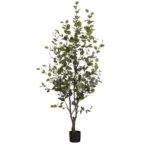 Kunstplant Eucalyptusboom in Pot – H180 x Ø80 cm – Groen