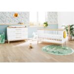 Pinolino Babykamer 2-delige Set met ledikant en brede commode