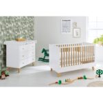 Pinolino Babykamer 2-delige Set met ledikant en extra brede commode