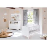 Startset ‘Florentina’ extra breed, incl. extra brede kast
3 delen: ledikant, extra brede commode incl. Extra brede kast