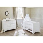 Startset ‘Pino’ breed
2 delen: ledikant, brede commode