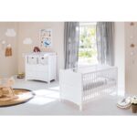 Startset ‘Florentina’ breed
2 delen: ledikant, brede commode