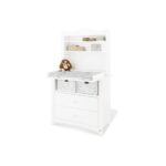 Pinolino Kinderträume Commode met Open Kast – Wit