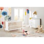 Startset ‘Lumi’ breed
2 delen: ledikant, brede commode